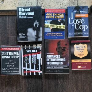 Collection of Law Enforcement Books